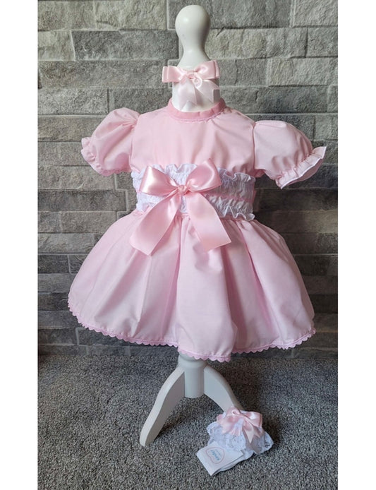 FairyTale Satin Bow Dress