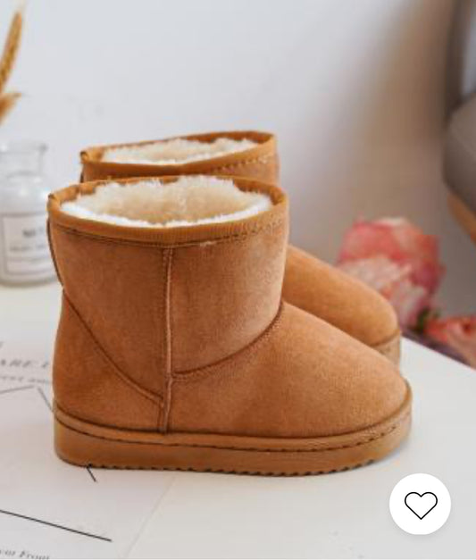 Child’s Camel Winter Boots